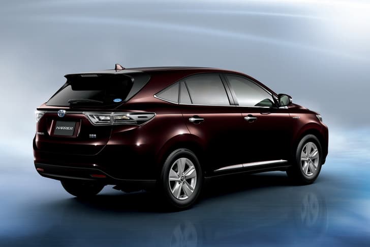 New Toyota Harrier SUV photo gallery